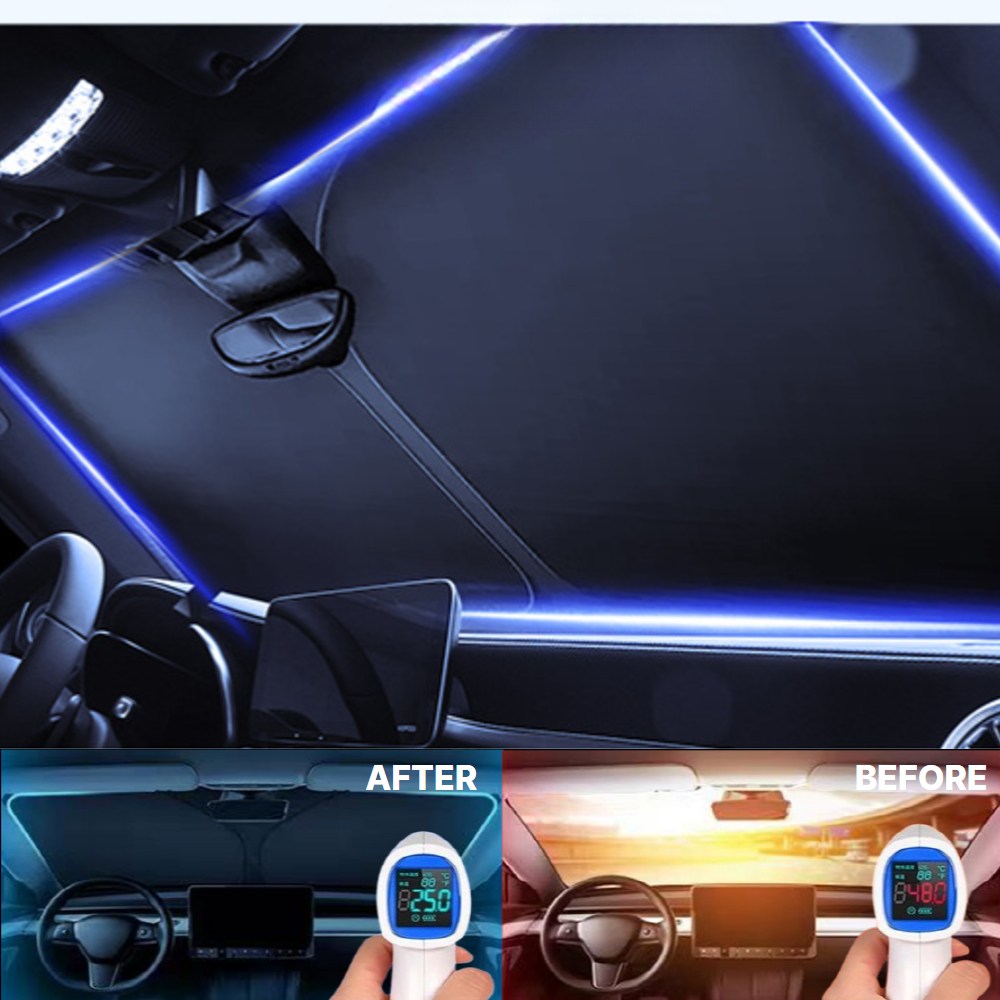 밍고쓰 차량용 원터치 앞유리 암막 햇빛가리개 145*80cm, 1개, 혼합색상(중대형승용/SUV겸용) 13,900원