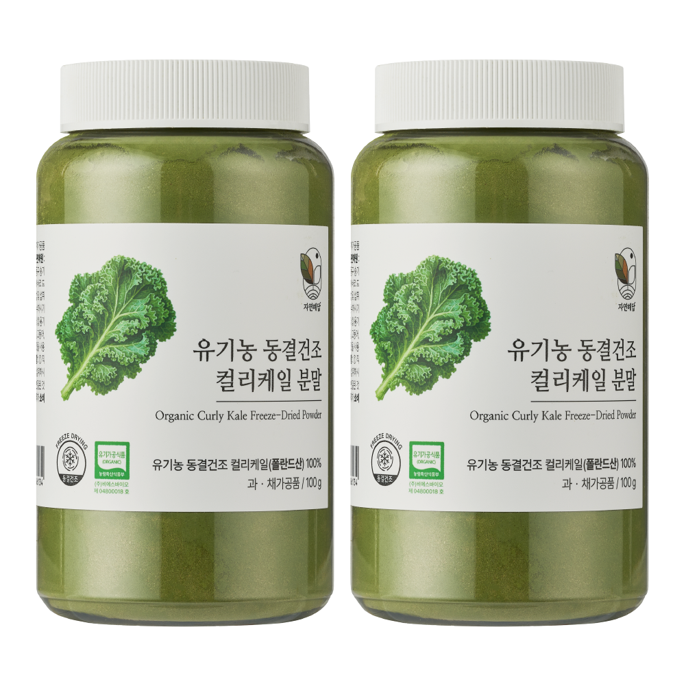 자연해답 유기농 동결건조 유럽산 컬리케일 곱슬케일, 2개, 100g 44,390원