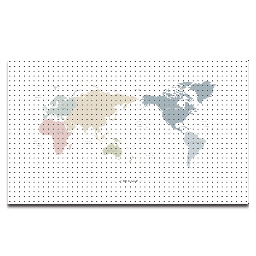 타공판닷컴 세계지도 액자 타공판 600 x 1000 mm, 1개, 세계지도13 64,500원