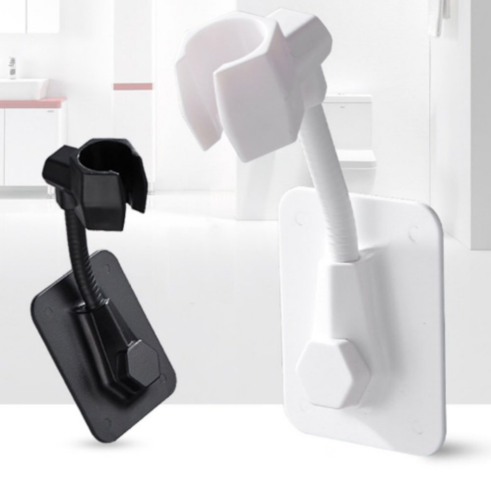 LareinaT 욕실 오리 캐릭터 샤워기 거치대 무타공 흡착 샤워기 고정 홀더  각도조절 샤워기 홀더 5,110원