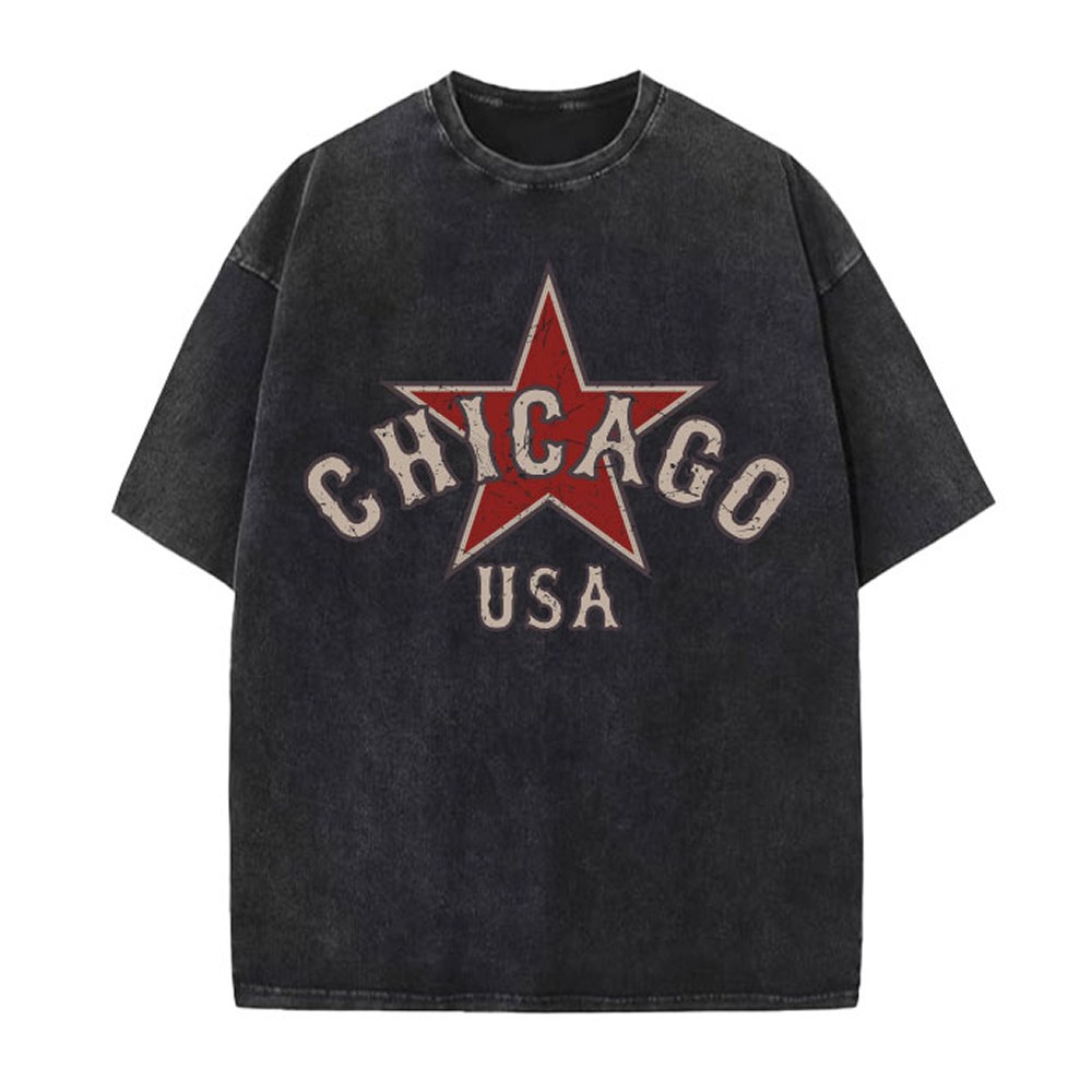 마제클로 피그먼트 오버핏 반팔 빈티지 프린팅 워싱 반팔티 21,900원