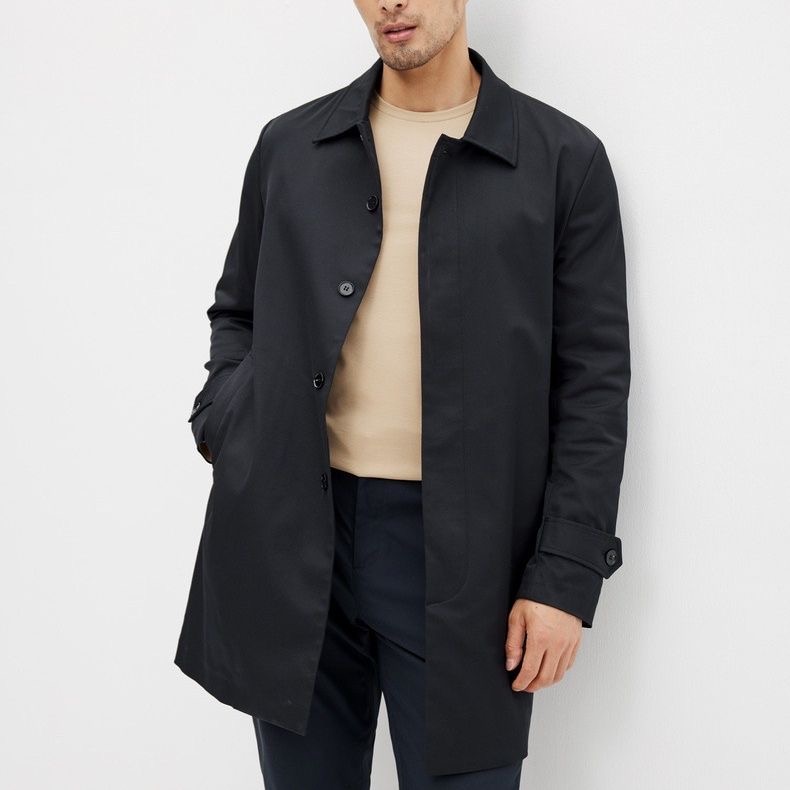 휠렉스 남성 봄 신상 카라넥 패션 하프 트렌치 코트 J258, 현재가 34,000원