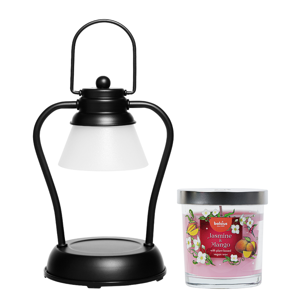 볼시우스 뚜껑 글라스 향초 미니워머 세트 (국내산, 타이머, 밝기조절), 04 바이올렛, 01 자스민 앤 망고 39,900원