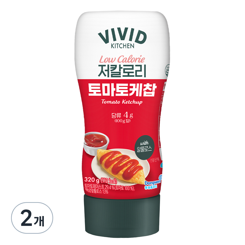 비비드키친 저칼로리 토마토케찹 3,980원