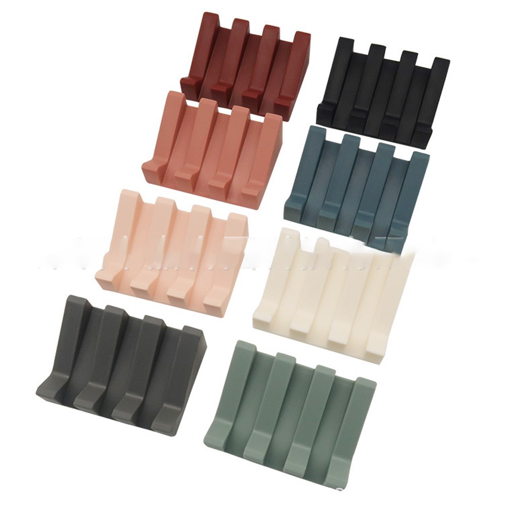 1+1 북유럽풍 고급 실리콘 비누받침대 비누거치대 6,900원