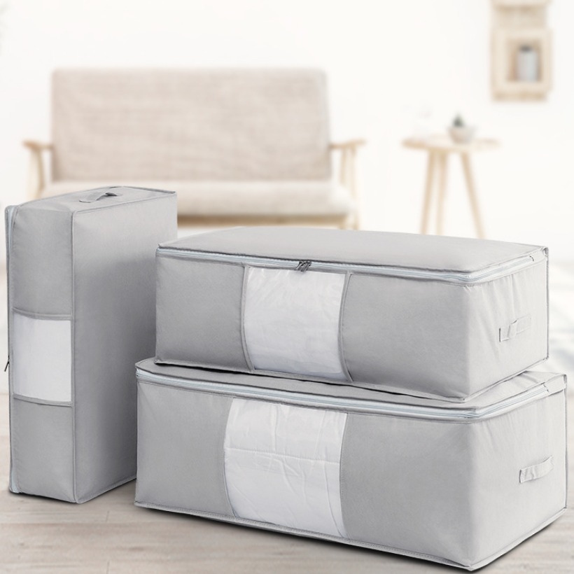 모아봐 패브릭 이불 의류 보관 가방, 8개, 회색 15,810원