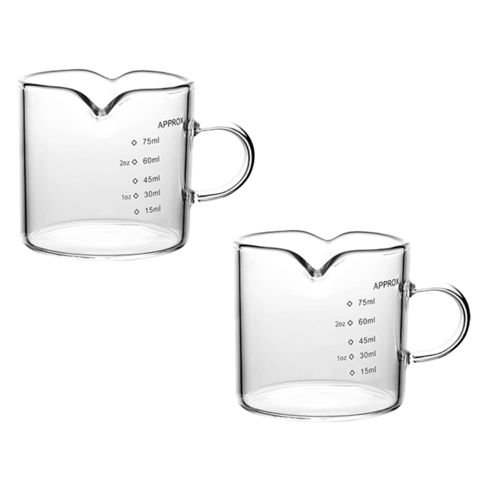 칼딘 홈카페 커피 에스프레소 샷글라스 80ml, 투명, 2개 8,600원