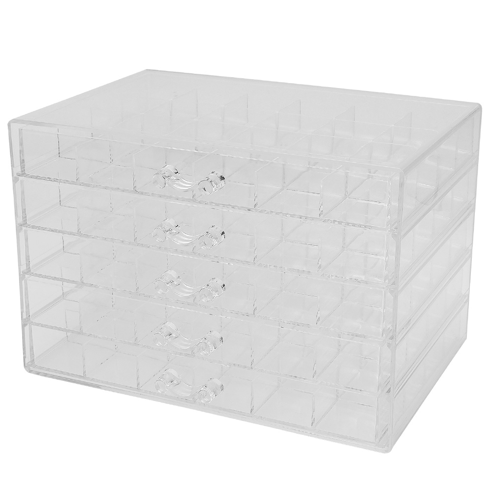 5단 대형 네일파츠케이스 비즈케이스 비즈보관함 귀걸이 반지 목걸이 팔찌 보관함, 1개, 투명 120칸 12,900원