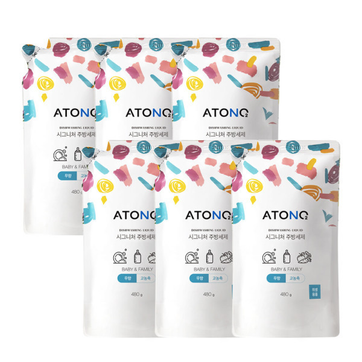 아토앤오투 시그니처 주방세제 무향 리필형 55,100원