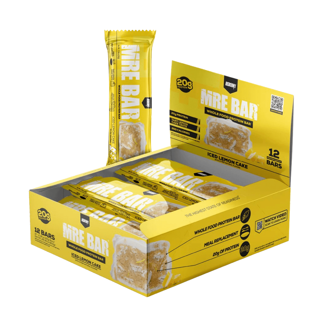 MRE BAR- 자연식으로 만든 프로틴바 레몬 케이크맛 [REDCON1], 1개, 804g 58,000원