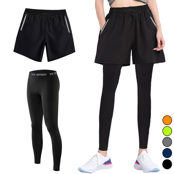 턴키 빅사이즈[26-44까지]남여공용 반바지+레깅스 반바지레깅스 워터반바지레깅스 스포츠 요가 운동복 SP-4702 19,800원