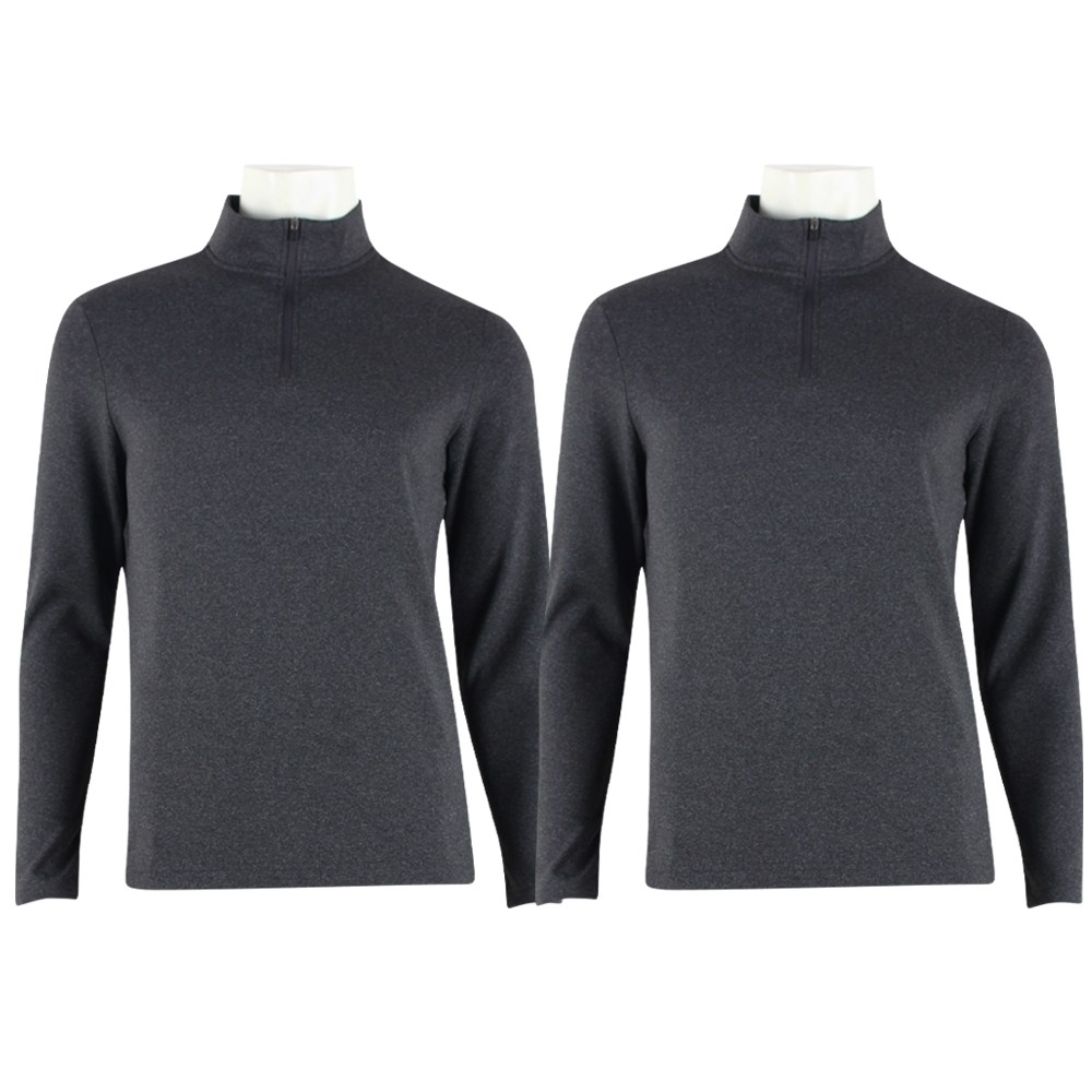 2장 [더빅보스] 겨울용 YT 18 남자 타임즈 기모 베이직 티 _ 남성용 부드럽고 편한 스판 기본 긴팔 반반집업 티셔츠 B1652 19,800원