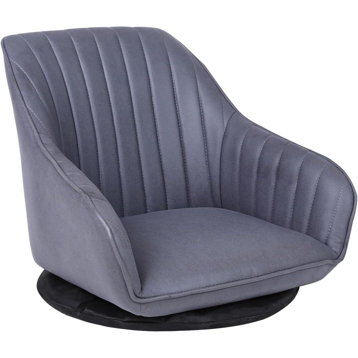 FLOGUOR 바닥의자 좌식의자 360도 회전 책상의자 식탁의자 스툴 북유럽풍 가죽느낌 1인용 체어, 블루, 1개 90,800원