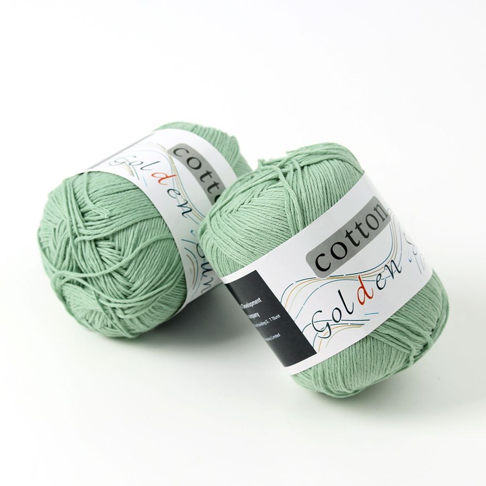 HOOT 사계절뜨개실 일상공방 코튼 뜨개질실 (100m) 애플그린 가방실 털실 면사 취미용품 코바늘실 12,060원