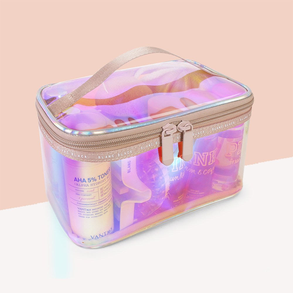 홀로그램 핑크 파우치 L 23,000원