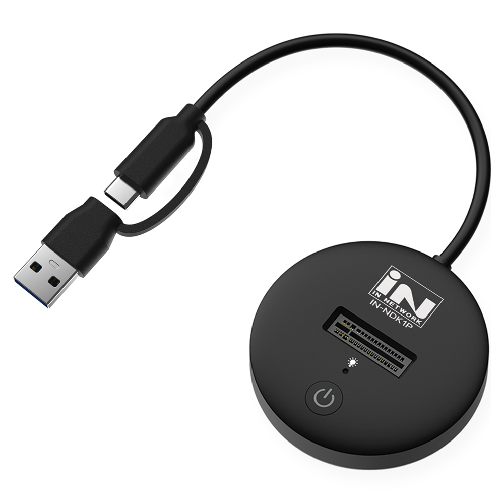 인네트워크 M.2 NVMe SSD 1베이 USB 3.1 도킹스테이션 IN-NDK1P 13,570원