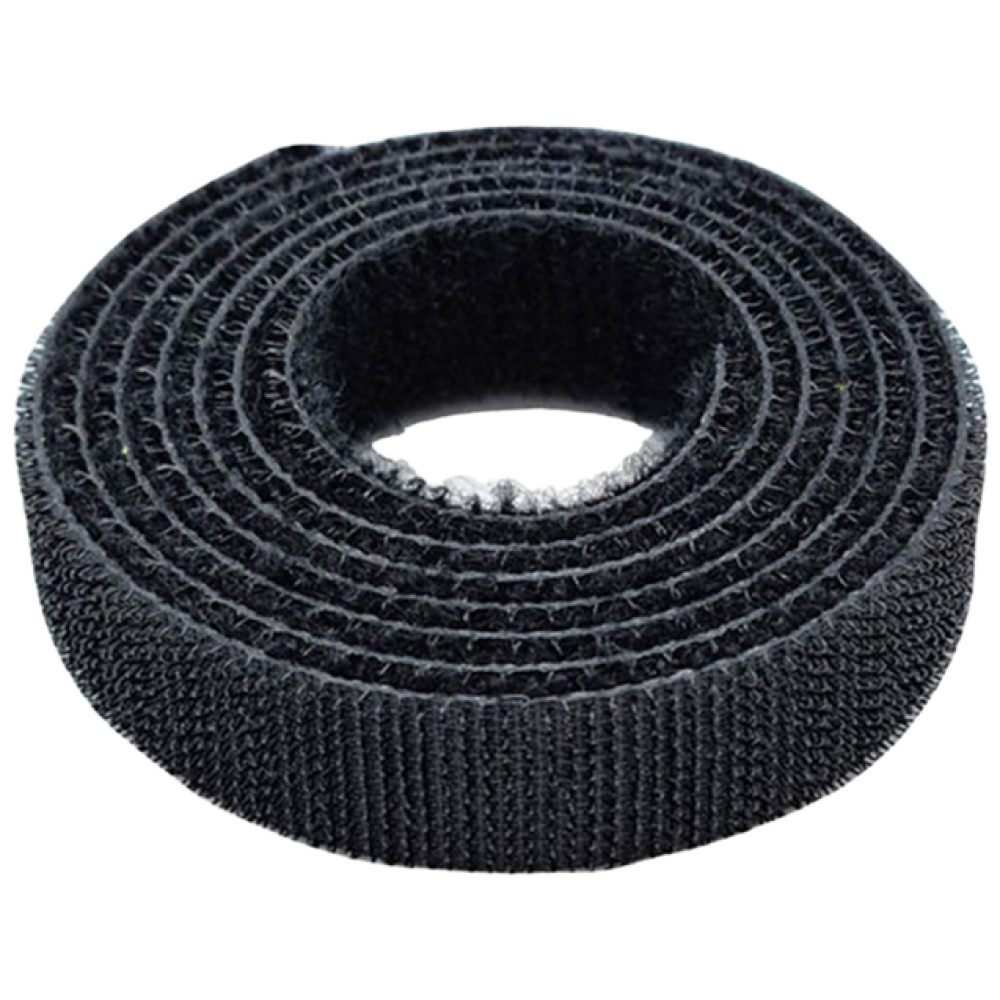 폭 1.5cm 전선정리 양면벨크로 케이블타이형 찍찍이타이 검정색 96,000원