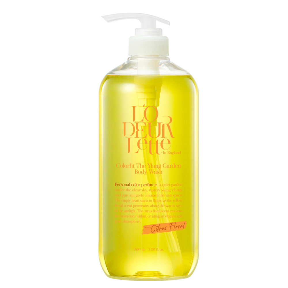 로더렛 인 잉글랜드 컬러핏 더 일랑 가든 바디워시 시트러스 플로러향, 1L, 1개 12,900원
