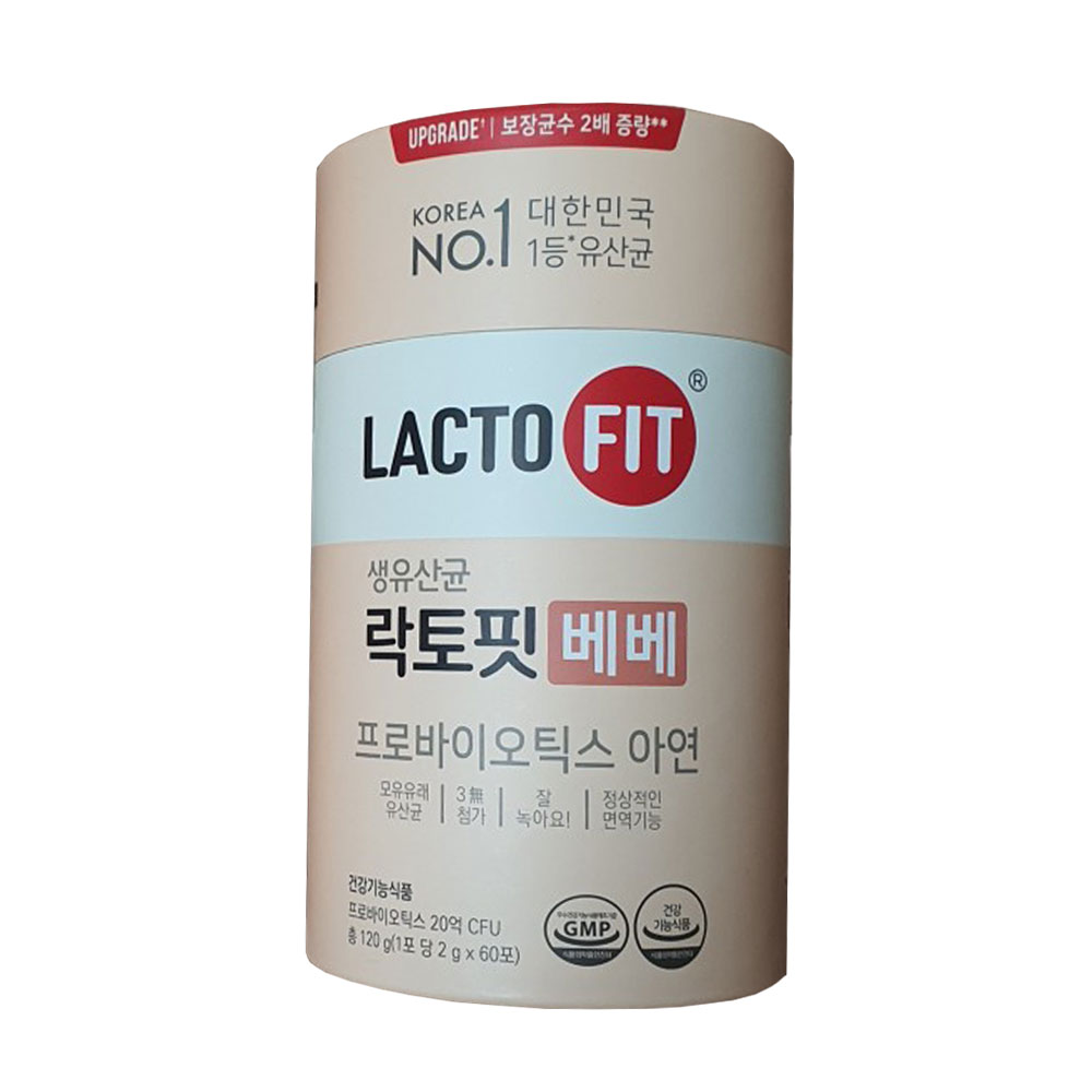 종근당 락토핏 베베 2g 60포 x 1통 생유산균 2개월분 22,000원
