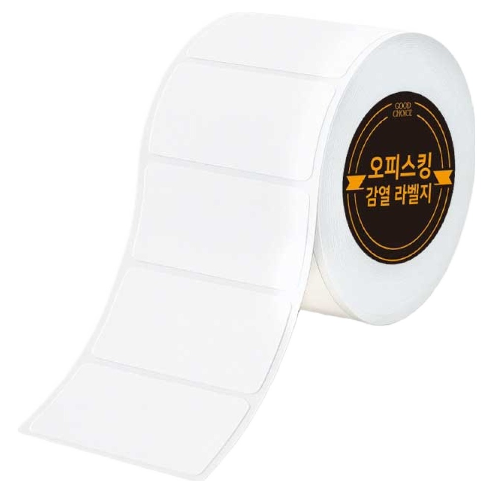 오피스킹 감열 라벨지 60 x 50 mm 900p, 1개, 1칸 10,300원