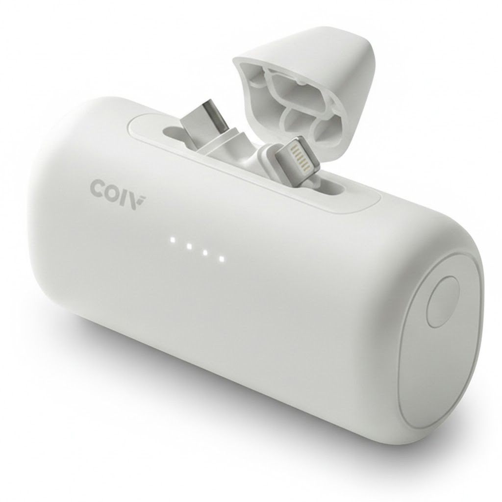 COIV 2in1 PD 22.5W 도킹형 5000mAh 고속충전 보조배터리 12,700원