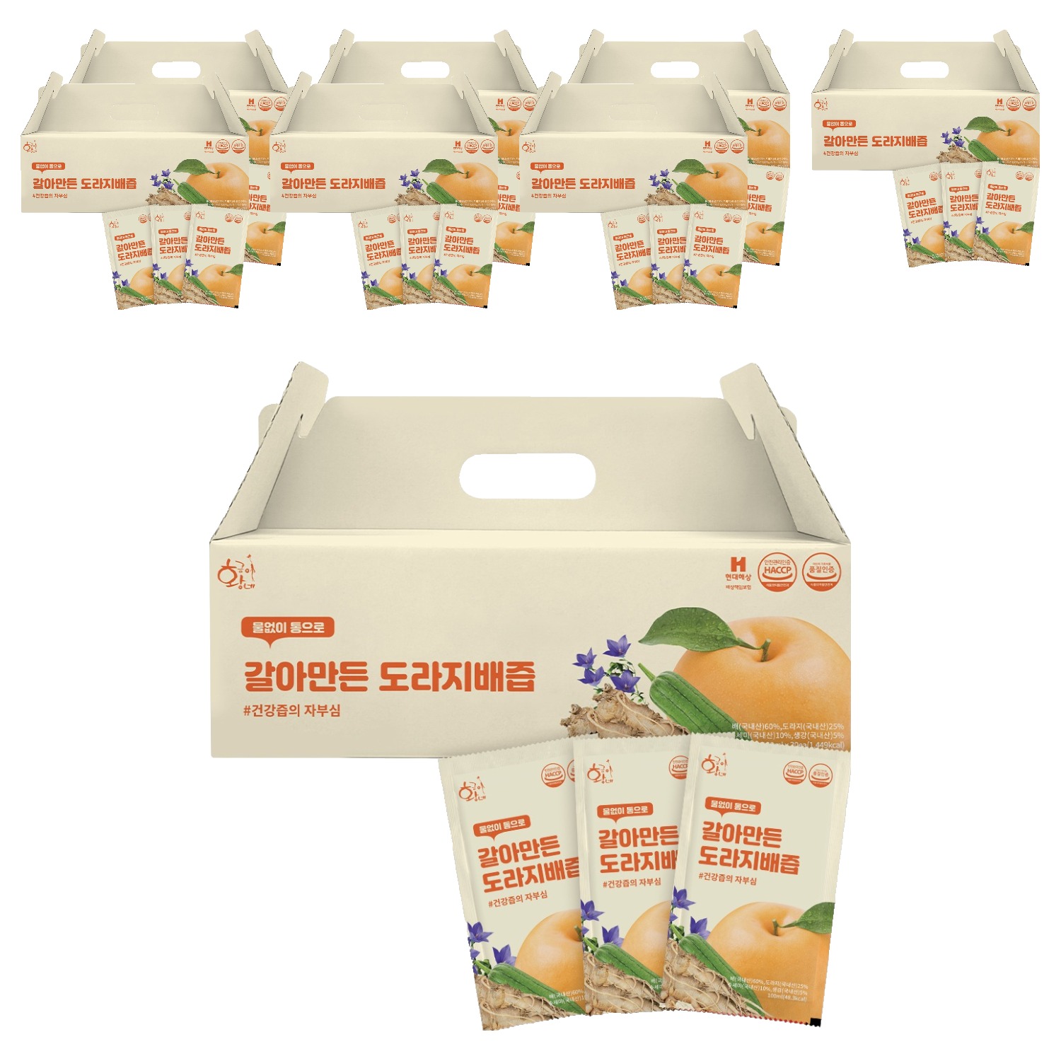 황금이네 국내산 갈아만든 도라지배즙 182,400원