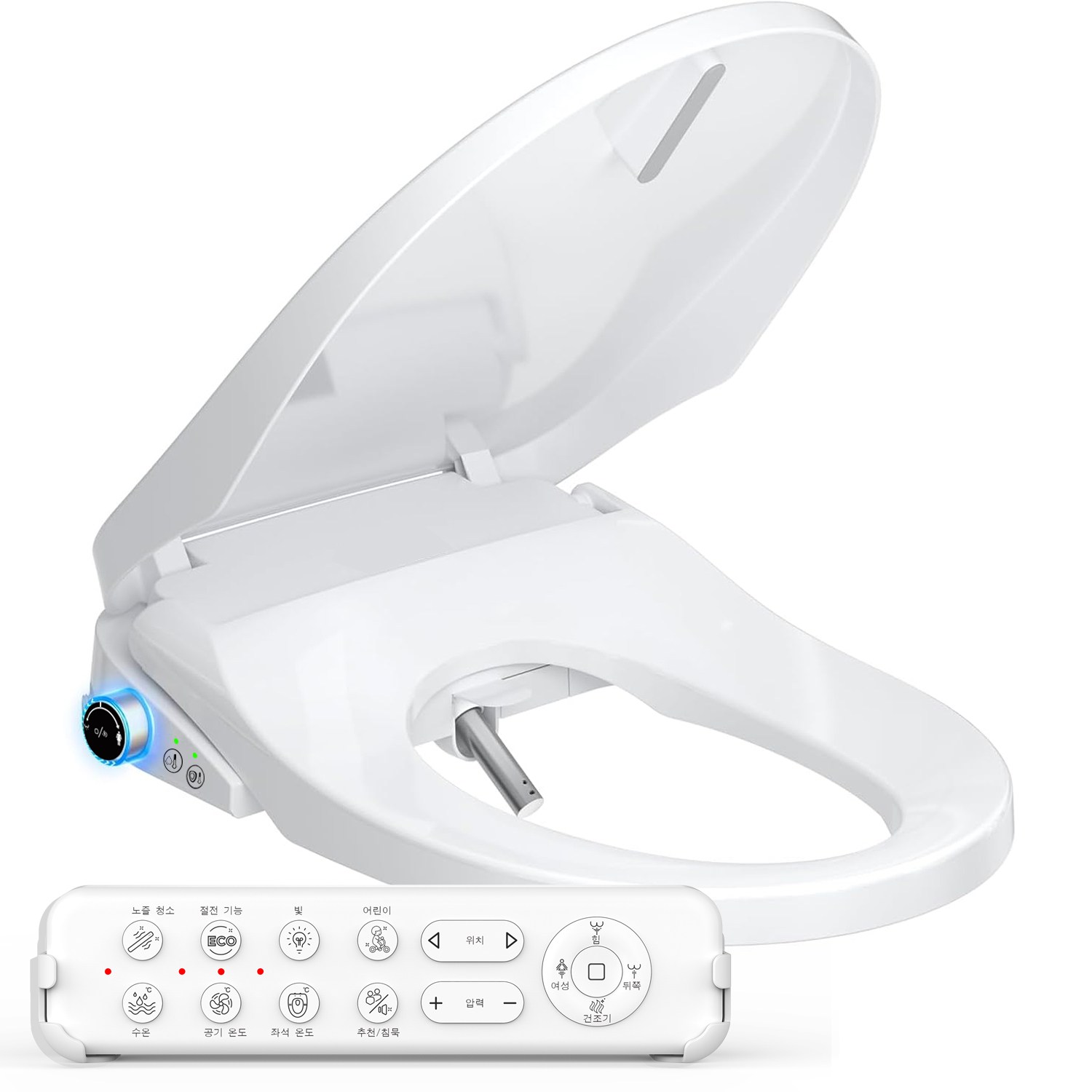 스마트비데 99.9% 항균세척 풀스테인리스노즐 직수연속온수 완전방수 탈취기능 공기방울세정 스파좌욕 자가설치가능 가정용 비데기, 고객직접설치, WLJG4-505V-KR 328,990원