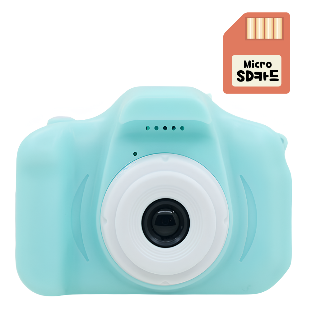 하이라라 어린이 키즈 미니 디토 카메라, 민트+메모리카드 30,700원