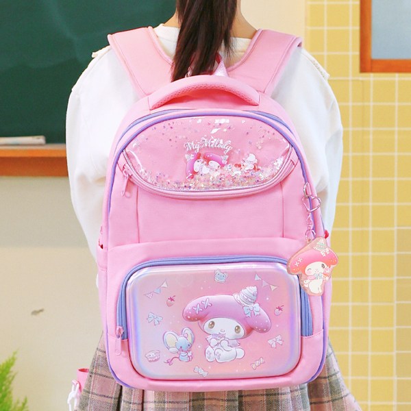 산리오 KOREA 라이센스 책가방 신발주머니 세트 어린이 여학생 초등학생가방 입학선물 신학기준비 76,000원