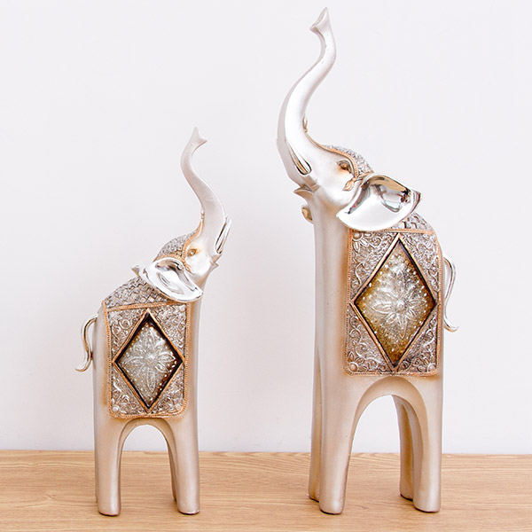 풍수 코끼리 2P 인테리어 집들이 선물 테이블 장식 소품 184,000원