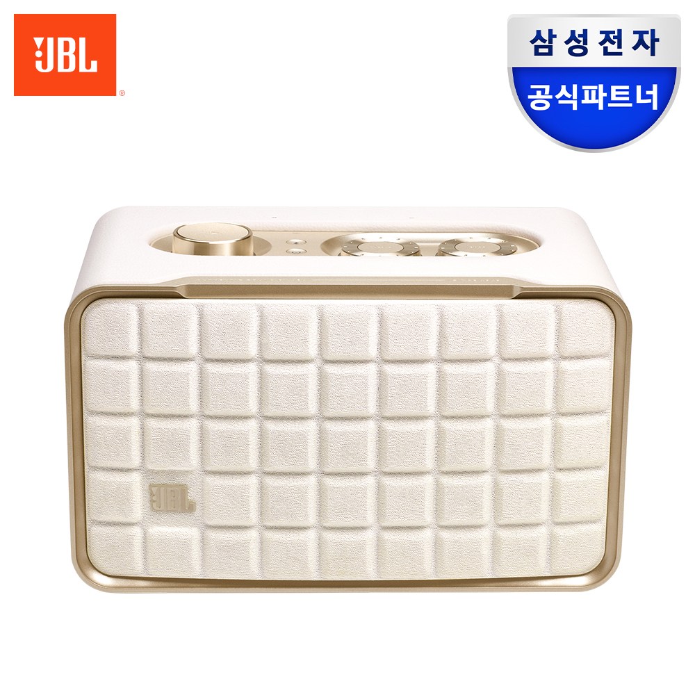 삼성공식파트너 JBL AUTHENTICS 200 블루투스 스피커 어센틱200 화이트 색상 (WIFI, 멀티룸재생, 스테레오2.0채널, 자동셀프튜닝, 전용앱), JBL 어센틱 200 화이트 349,000원