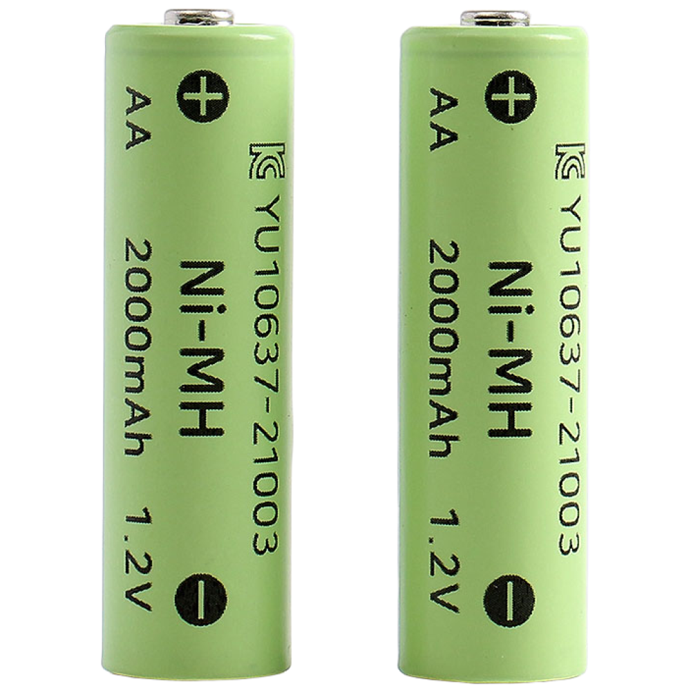 2000mAh 니켈수소 AA 충전지 2p NI-MH 충전배터리, 상세 참조 9,900원