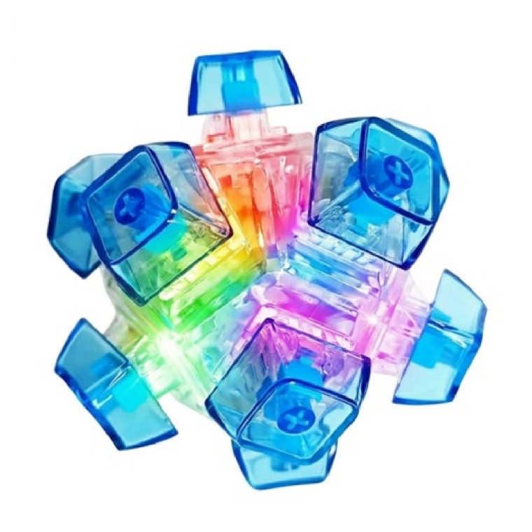 플유 크리스탈 LED 불빛 12구 딸깍이 볼 랜덤 1개 키보드 키캡 테트리스 피젯토이 신기한 손 장난감 8,490원