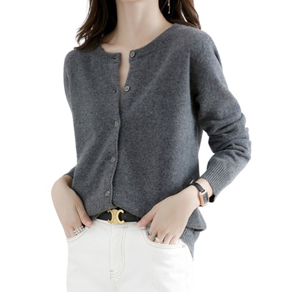 데일리 여성 가디건 니트 코트 길팔 시무실 카디건 joy*370dR 24,090원