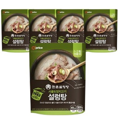 오프라이스 한촌 정통설렁탕, 500g, 5개 20,990원