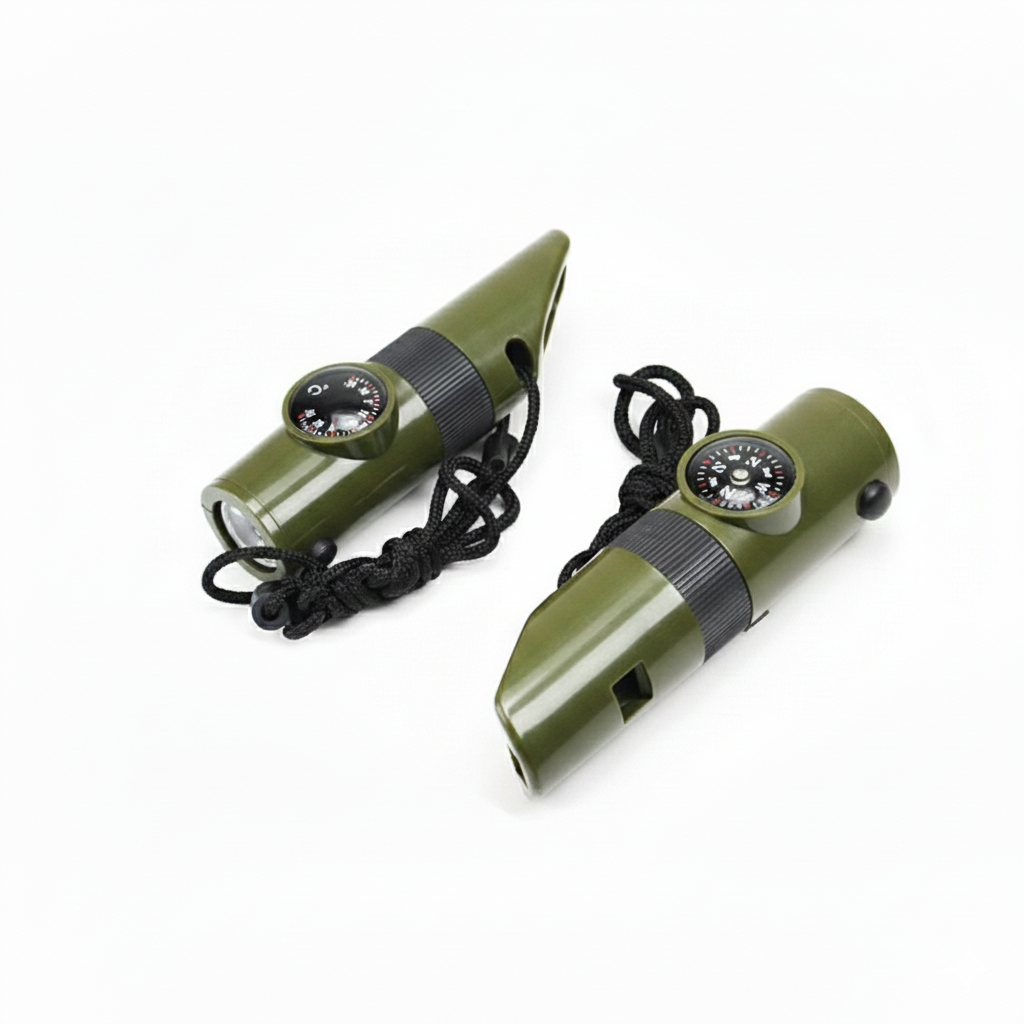 다용도 생존 키트 7가지 기능 호루라기 나침반 돋보기 등산용품 5,900원