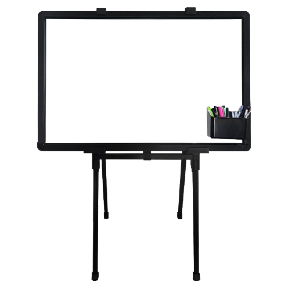 금강칠판 접이식 스탠드 화이트보드 블랙, 알루미늄, ABS사출 77,000원