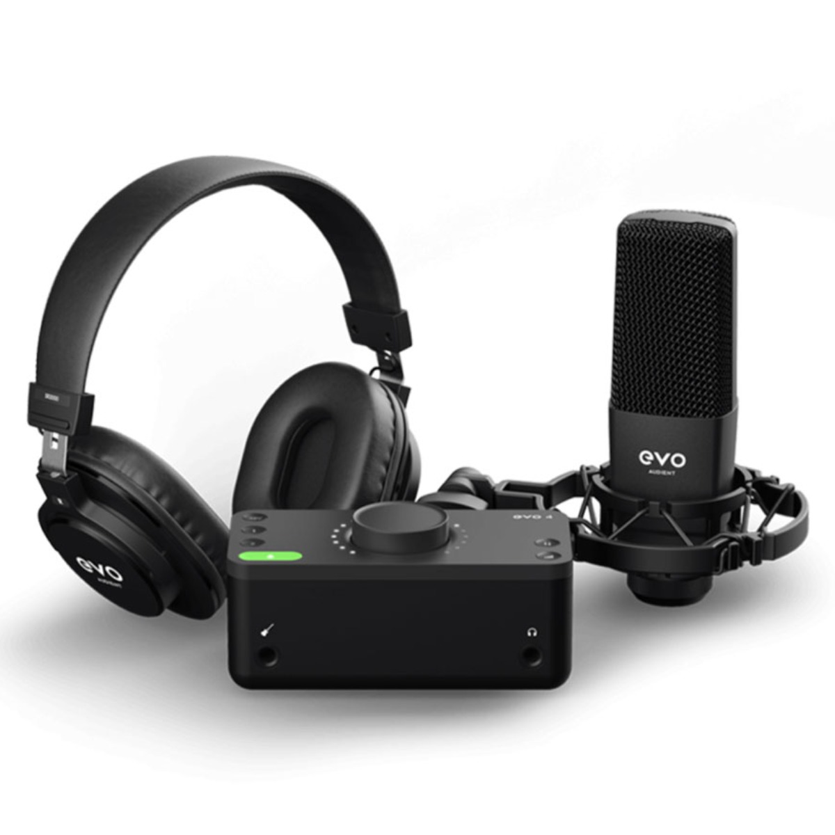 AUDIENT EVO SRB 오디언트 이보 에보 4 번들 인터넷 방송 홈 레코딩 팝필터 자바라 스탠드 패키지 410,000원