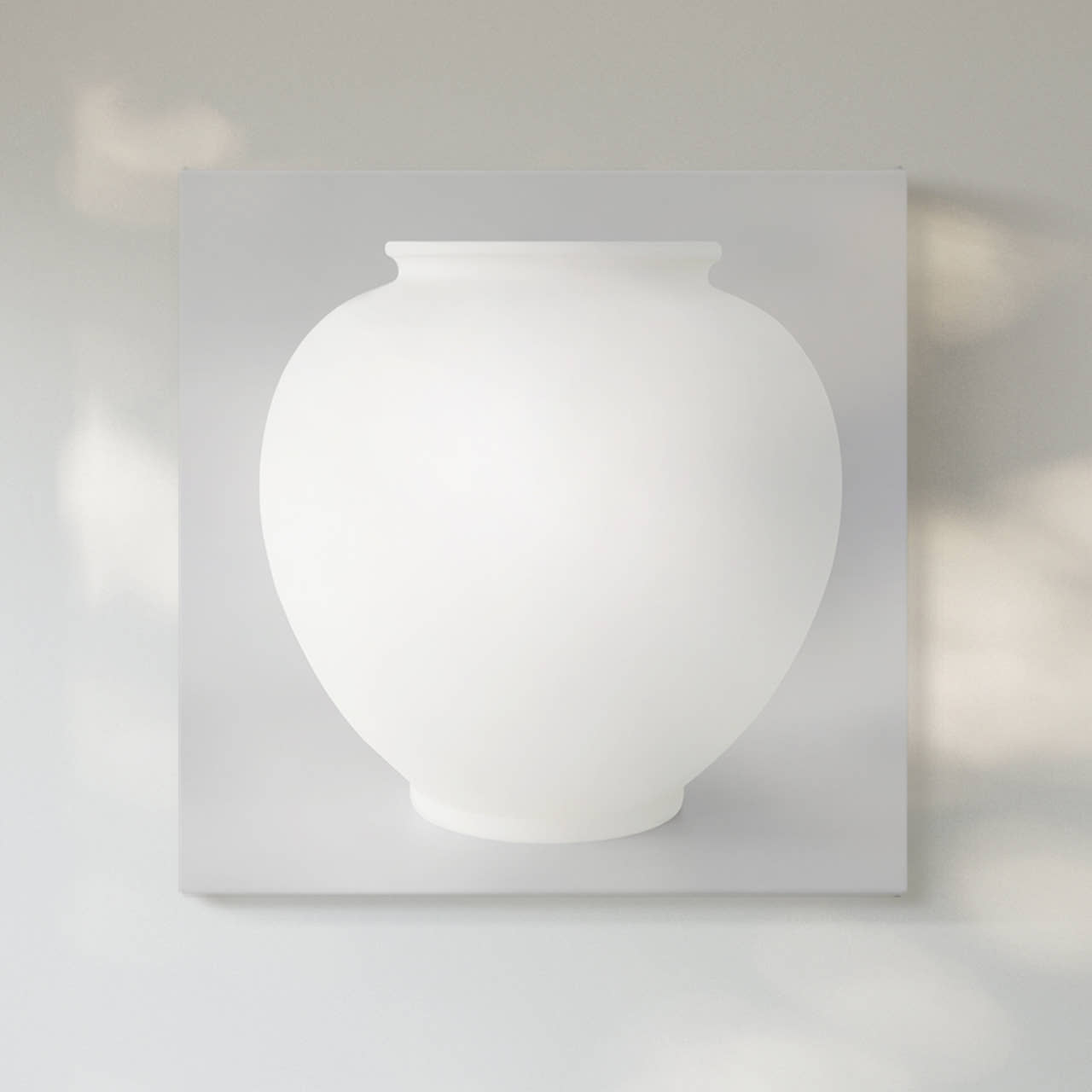 복을담는 다복 풍수 인테리어 대형 그림 평안 달항아리 캔버스 액자 34,800원