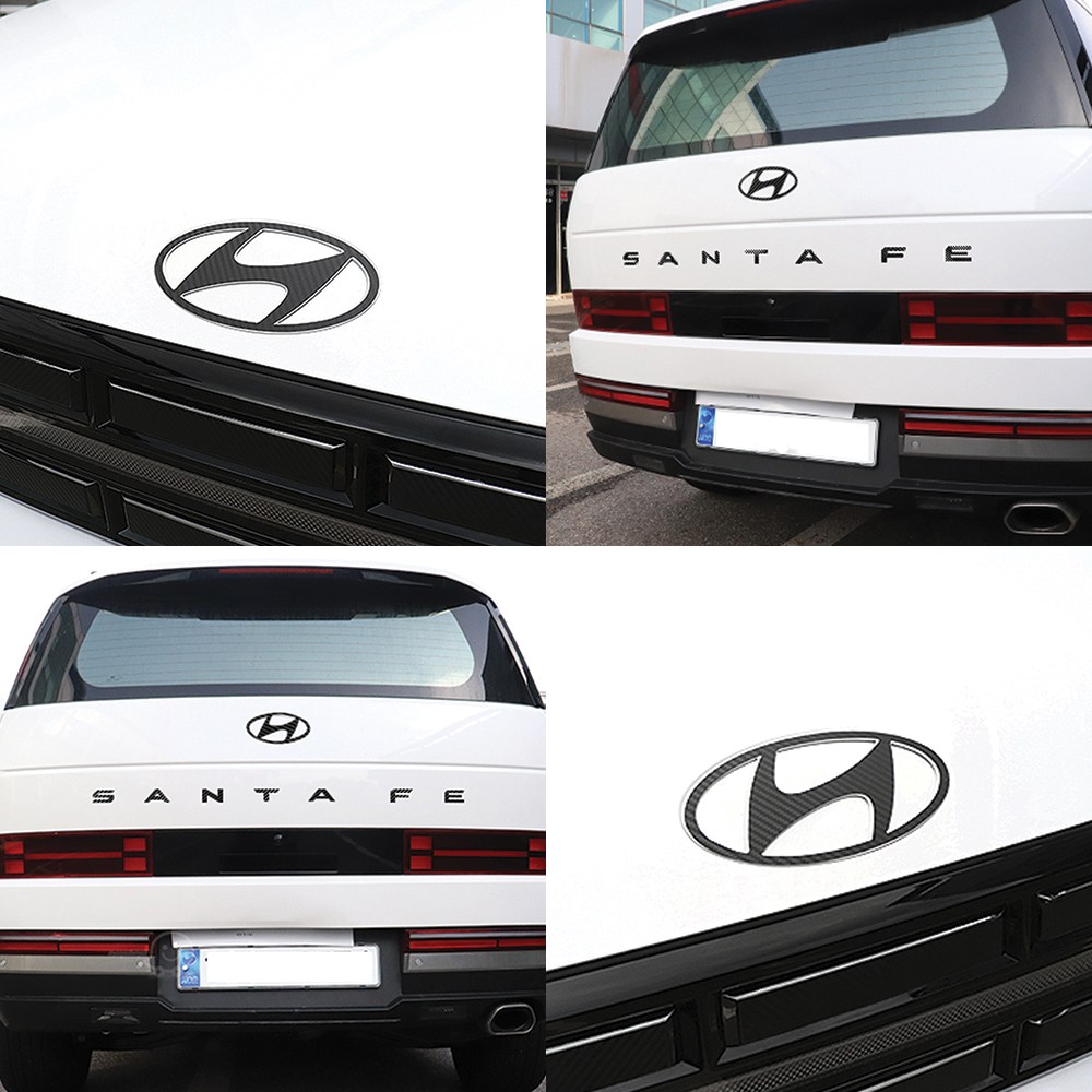 비브랜드  프론트 리어 엠블럼 레터링 세트 카본 스티커 디올뉴싼타페MX5 호환용품 12,000원