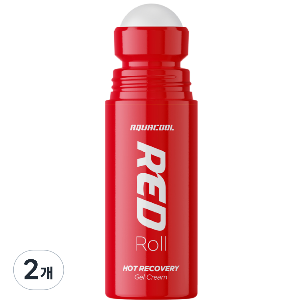 아쿠아쿨 레드 롤 100ml / 발열 핫 리커버리 젤크림 16,000원