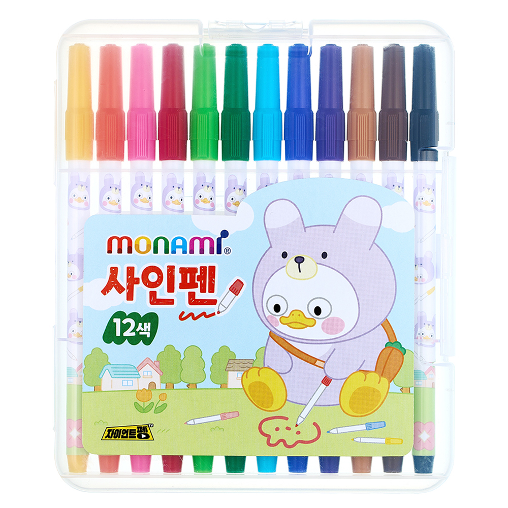 모나미 펭수 사인펜 12색 세트 2,380원
