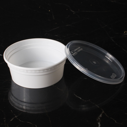 반찬 죽용기 BW 260 소 화이트 600세트 사출 튼튼한 배달 포장, 600세트, 1세트 106,500원