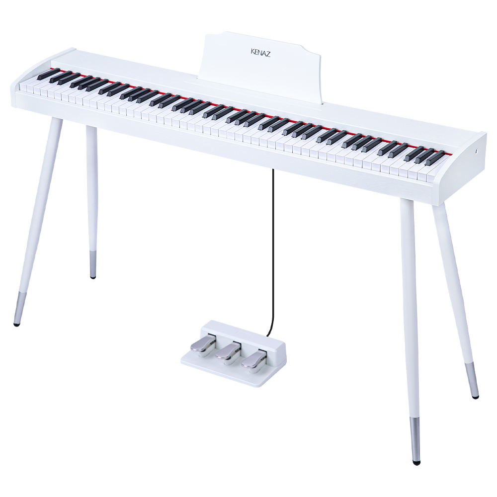 케나즈 모던 클래식 전자 디지털피아노 키보드 88건반, KDR130, 화이트, 1개 229,000원