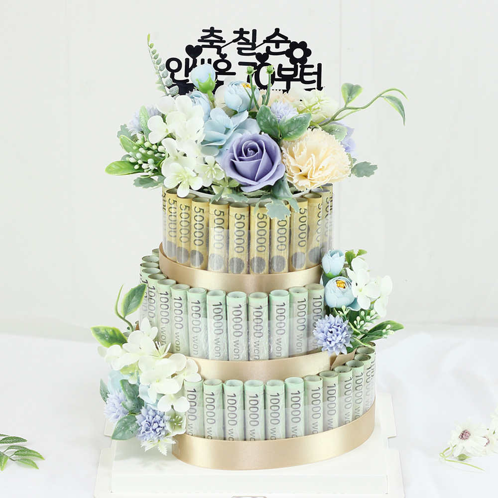 엔젤쿠키 머니롤 용돈케이크 어버이날 부모님선물 용돈박스 꽃 기념일 칠순 39,900원