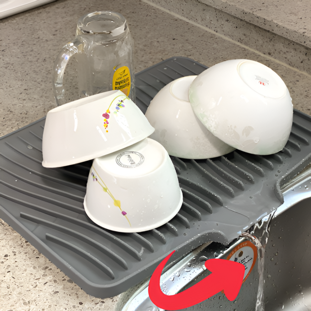 한솔템 완벽 물빠짐 실리콘 식기 건조매트 13,900원