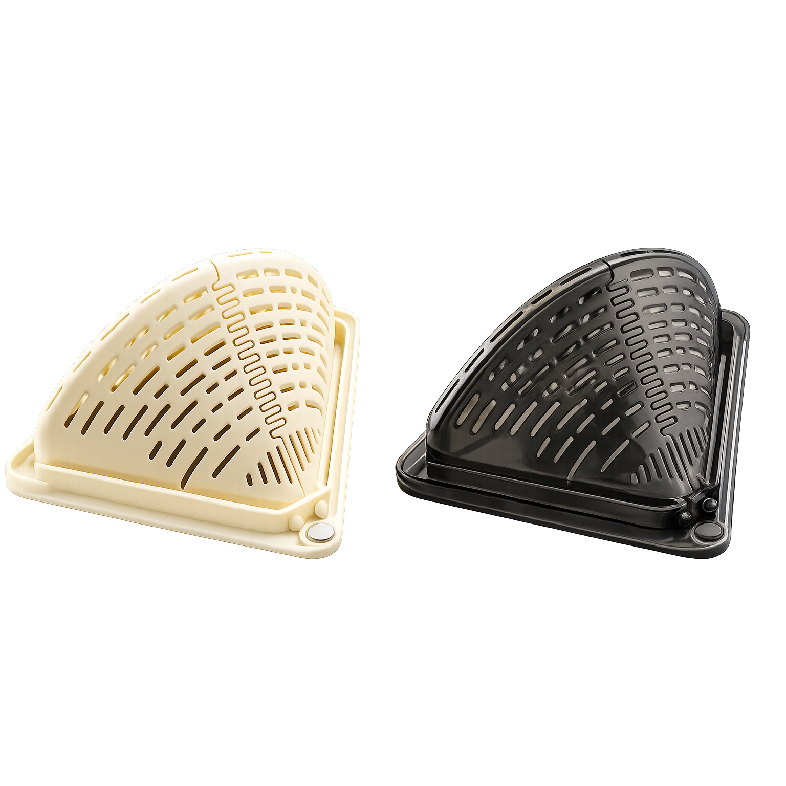 싱크대 배수구 거름망 분리세척 삼각 싱크대 음식물 거름망, 1개, 아이보리 9,900원