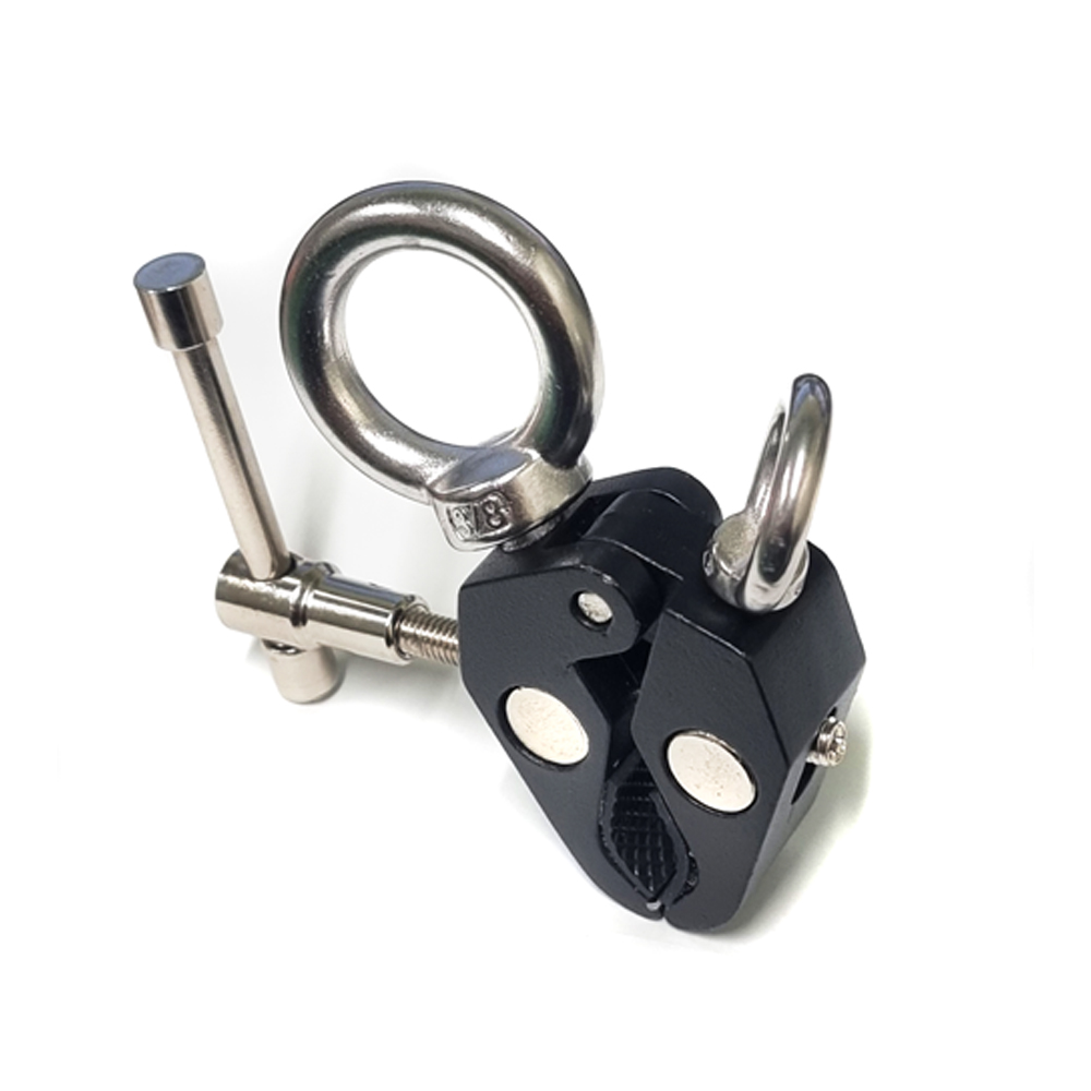 락모터스 캠핑카 어닝 타프 아이볼트형 크랩 클램프 설치 고리 레일 카라반 6,000원