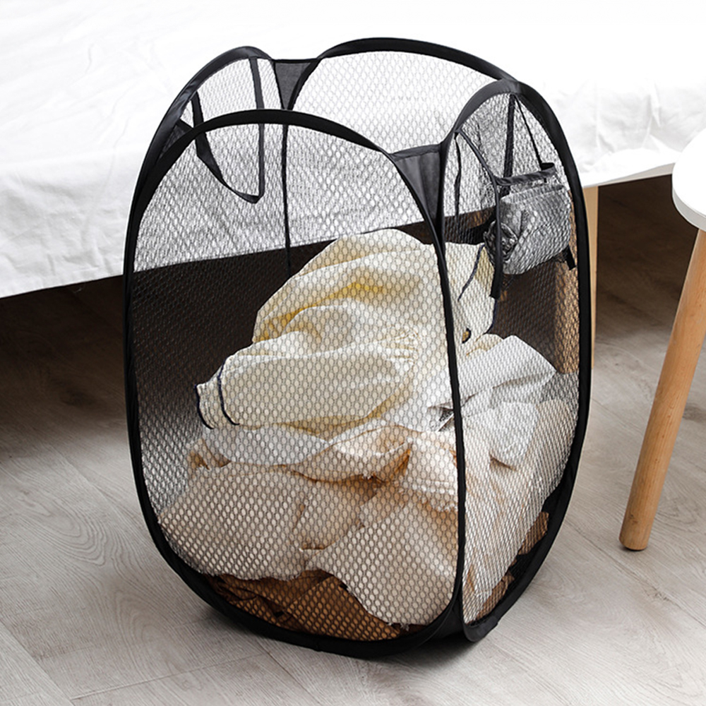 다퍼남 폴더블 메쉬 다용도 바스켓, 블랙, 1개 3,450원