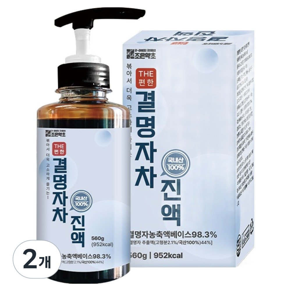 조은약초 더 편한 결명자차 진액, 560g, 2개 30,800원